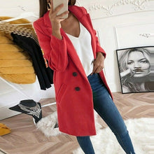 Load image into Gallery viewer, Hirigin Sexy Women's Slim Casual Cardigan Jacket Tops Outwear Button Jacket Career Formal Long Coat Slim Fit For Female