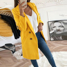 Load image into Gallery viewer, Hirigin Sexy Women's Slim Casual Cardigan Jacket Tops Outwear Button Jacket Career Formal Long Coat Slim Fit For Female