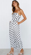 Load image into Gallery viewer, Women's Dot Clubwear Summer Bodycon Party Jumpsuit Romper Women Halter Dots Print Sleeveless Jumpsuits Cloting