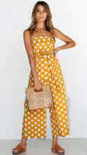 Load image into Gallery viewer, Women's Dot Clubwear Summer Bodycon Party Jumpsuit Romper Women Halter Dots Print Sleeveless Jumpsuits Cloting