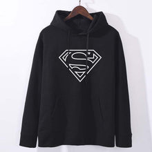 Load image into Gallery viewer, Movie Superhero Style Cloting Women Hoodie Female Superman Hoodies Long Sleeve Casual Sweatshirt Loose Cotton Pullovers