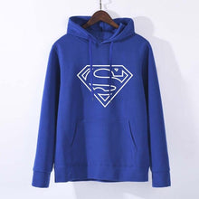 Load image into Gallery viewer, Movie Superhero Style Cloting Women Hoodie Female Superman Hoodies Long Sleeve Casual Sweatshirt Loose Cotton Pullovers