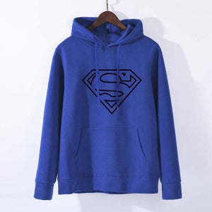 Movie Superhero Style Cloting Women Hoodie Female Superman Hoodies Long Sleeve Casual Sweatshirt Loose Cotton Pullovers