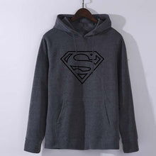 Load image into Gallery viewer, Movie Superhero Style Cloting Women Hoodie Female Superman Hoodies Long Sleeve Casual Sweatshirt Loose Cotton Pullovers