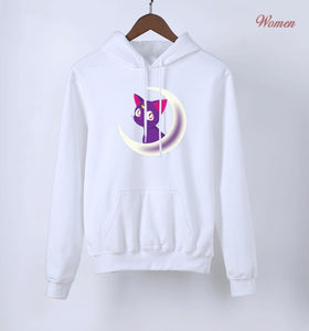 Kawaii Sailor Moon Anime Hoodie For Girls 2019 Hot Sale Spring Autumn Kawaii Sweatshirts Women's Harajuku Hoodies Brand Cloting